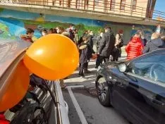 Foto 3 - Galer&iacute;a de im&aacute;genes: unas 300 personas reclaman libertad educativa y rechazan la Ley Cela&aacute;