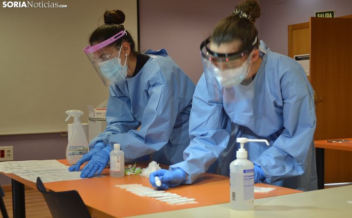 Coronavirus en Soria: Solo un positivo en los cribados de Arcos y la capital