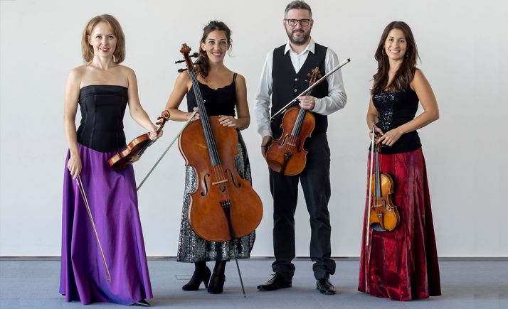 El Cuarteto Esgueva cierra en El Burgo la gira La Sinfónica cerca de ti con música de Mozart y Ravel 
