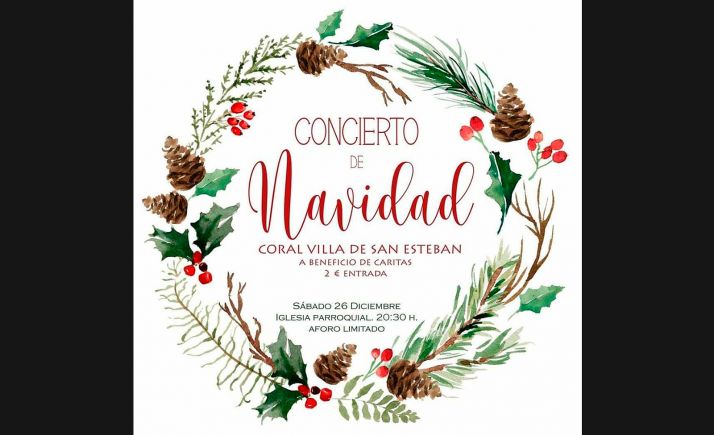 Esta tarde, el concierto de Navidad en San Esteban