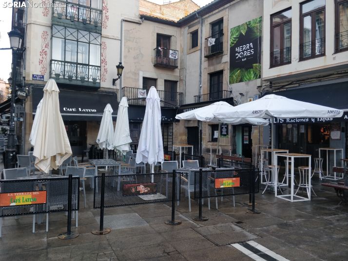Los bares y restaurantes de Soria podrán abrir el local al 33% del aforo desde el viernes 11