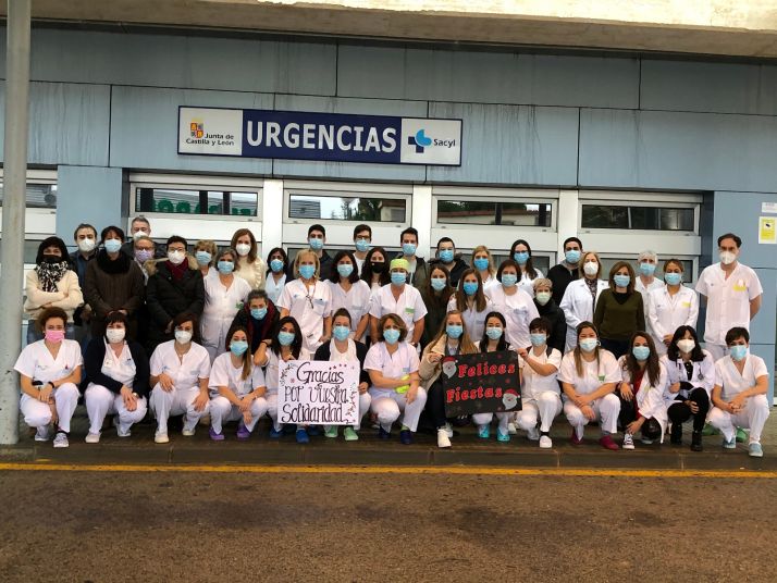 Carta y video del Servicio de Urgencias del Hospital Santa Barbara a todos los sorianos por Navidad