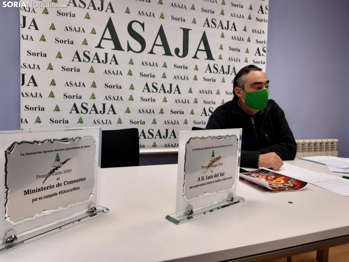 El periodista Luis del Val, premio Espiga de Asaja por su apoyo al mundo rural