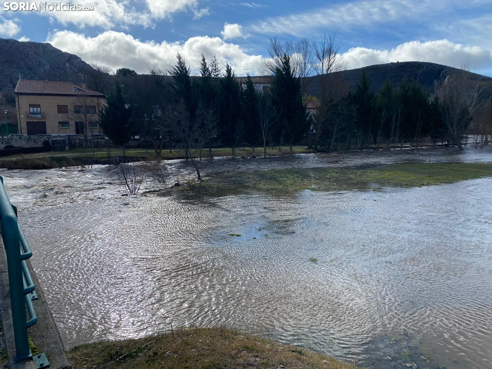 Una imagen del cauce hoy en el municipio burgense. /SN