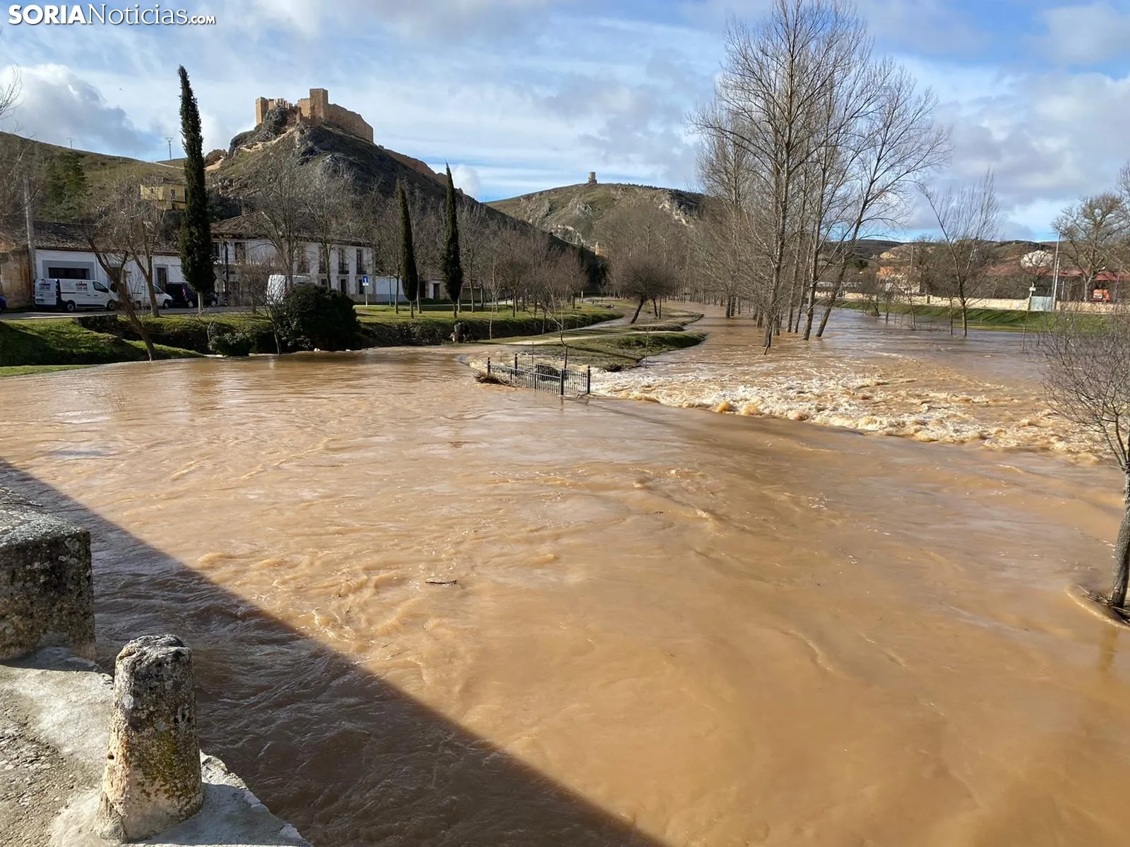 Una imagen del cauce hoy en el municipio burgense. /SN