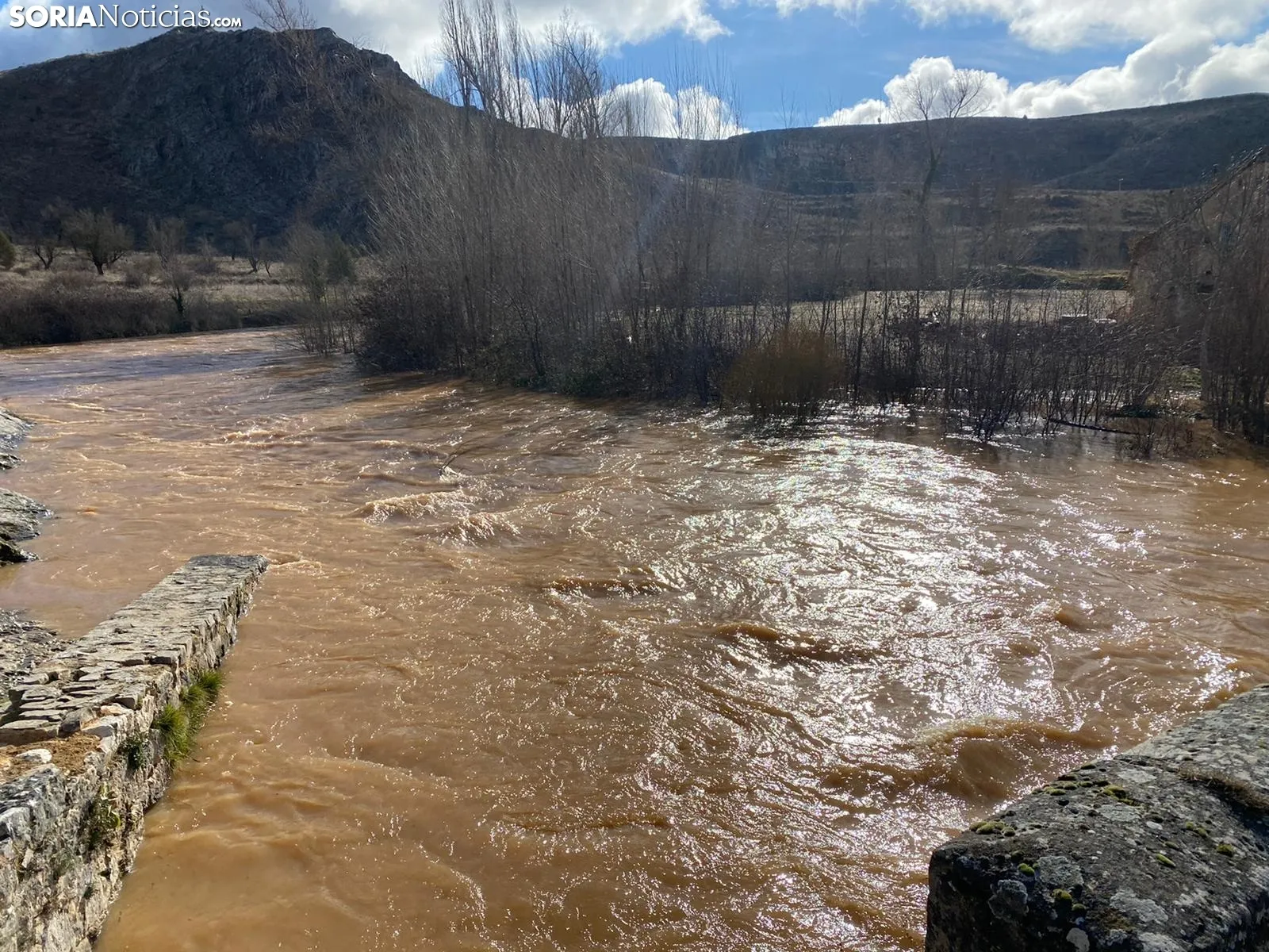 Una imagen del cauce hoy en el municipio burgense. /SN