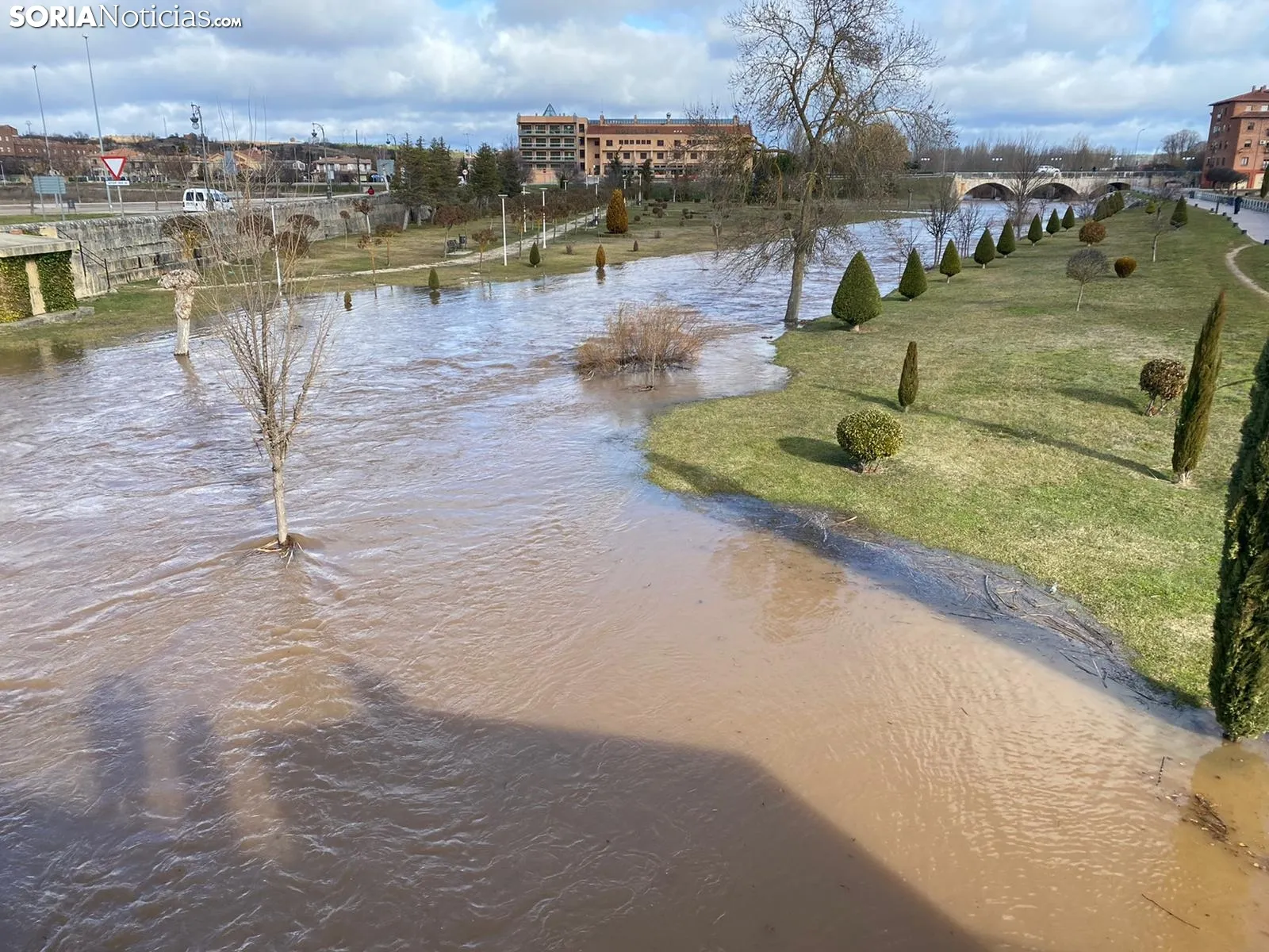 Una imagen del cauce hoy en el municipio burgense. /SN