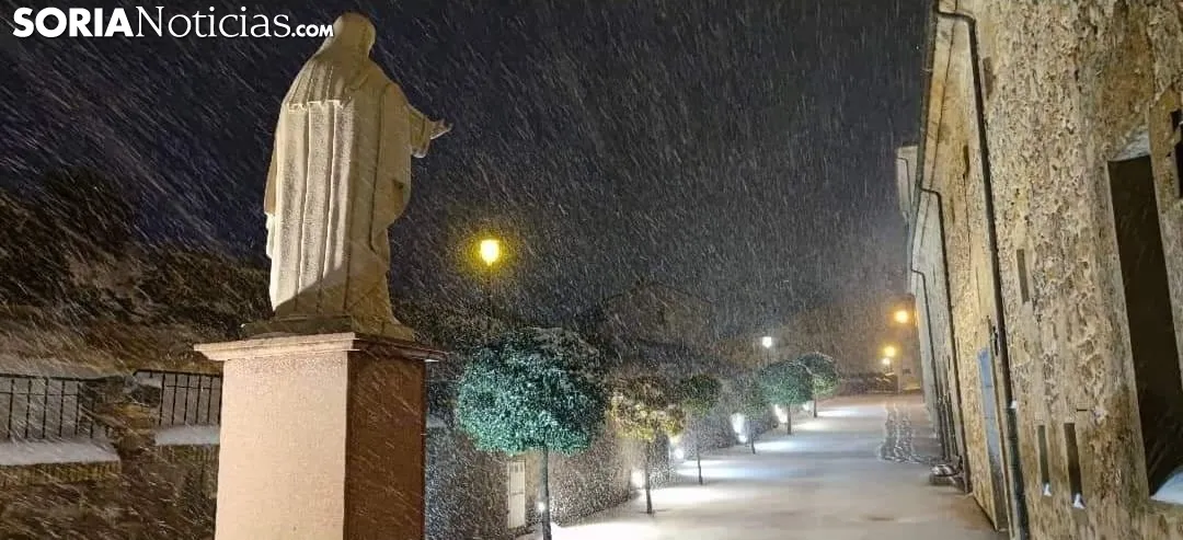 Nevada en Ágreda. /Consuelo Campos
