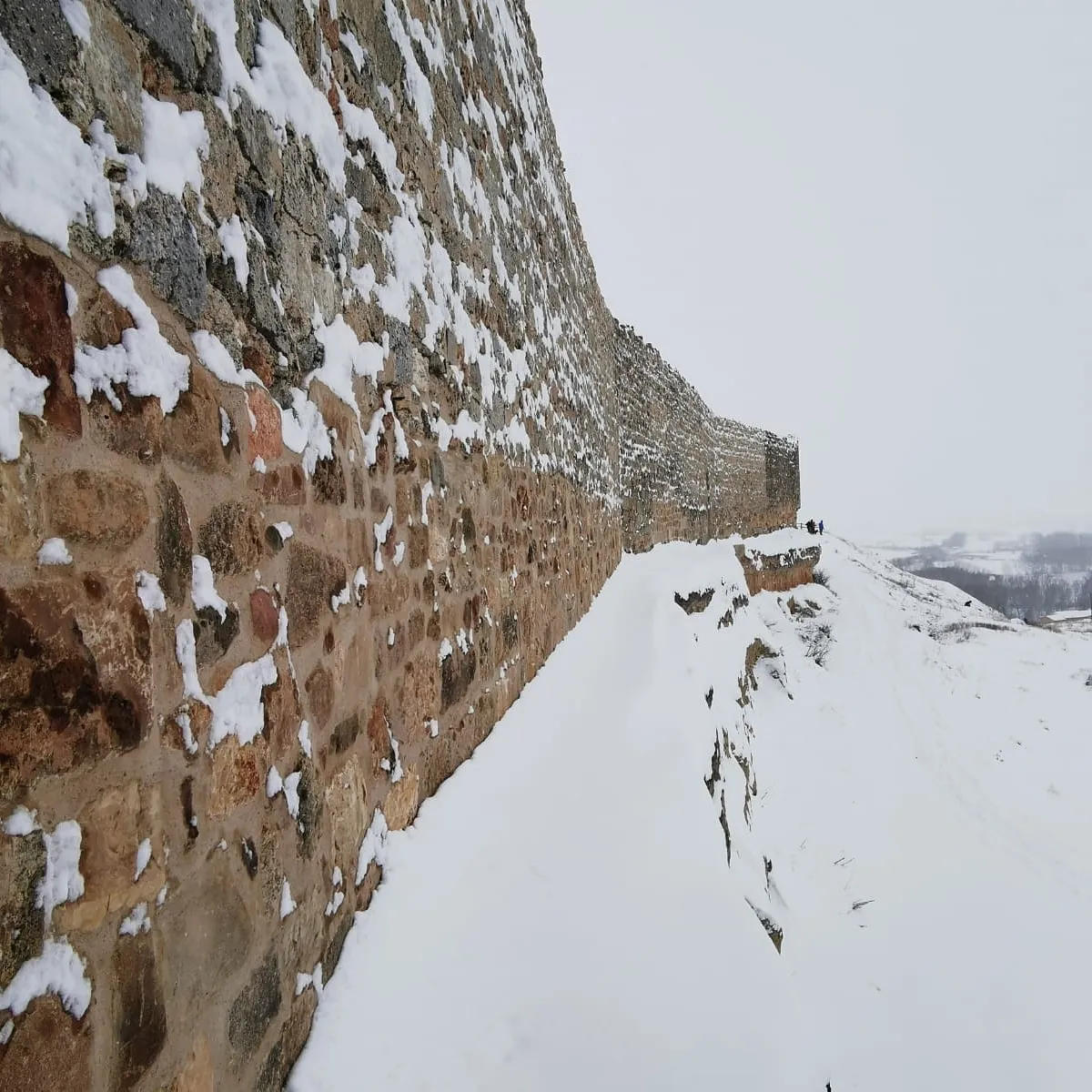 Nevada en San Esteban de Gormaz.
