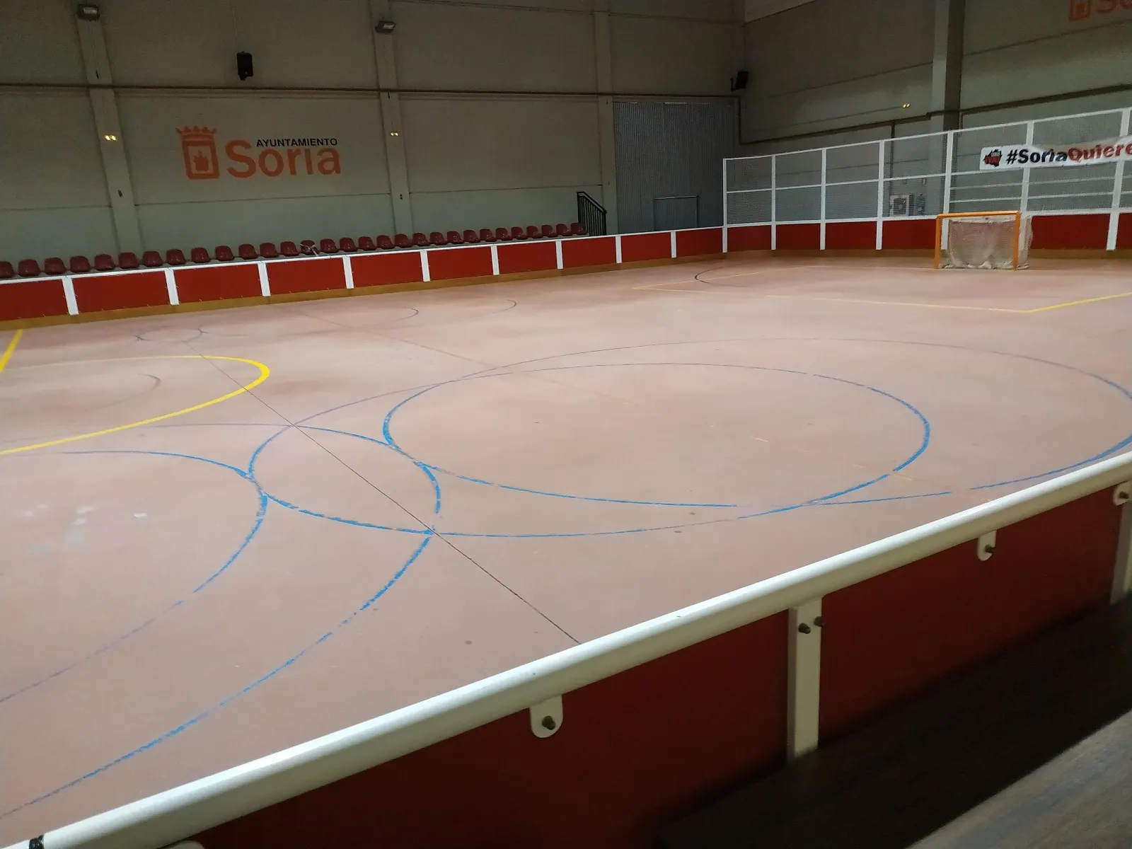 Una imagen de la pista donde juega el Laguna Negra. /CLNH