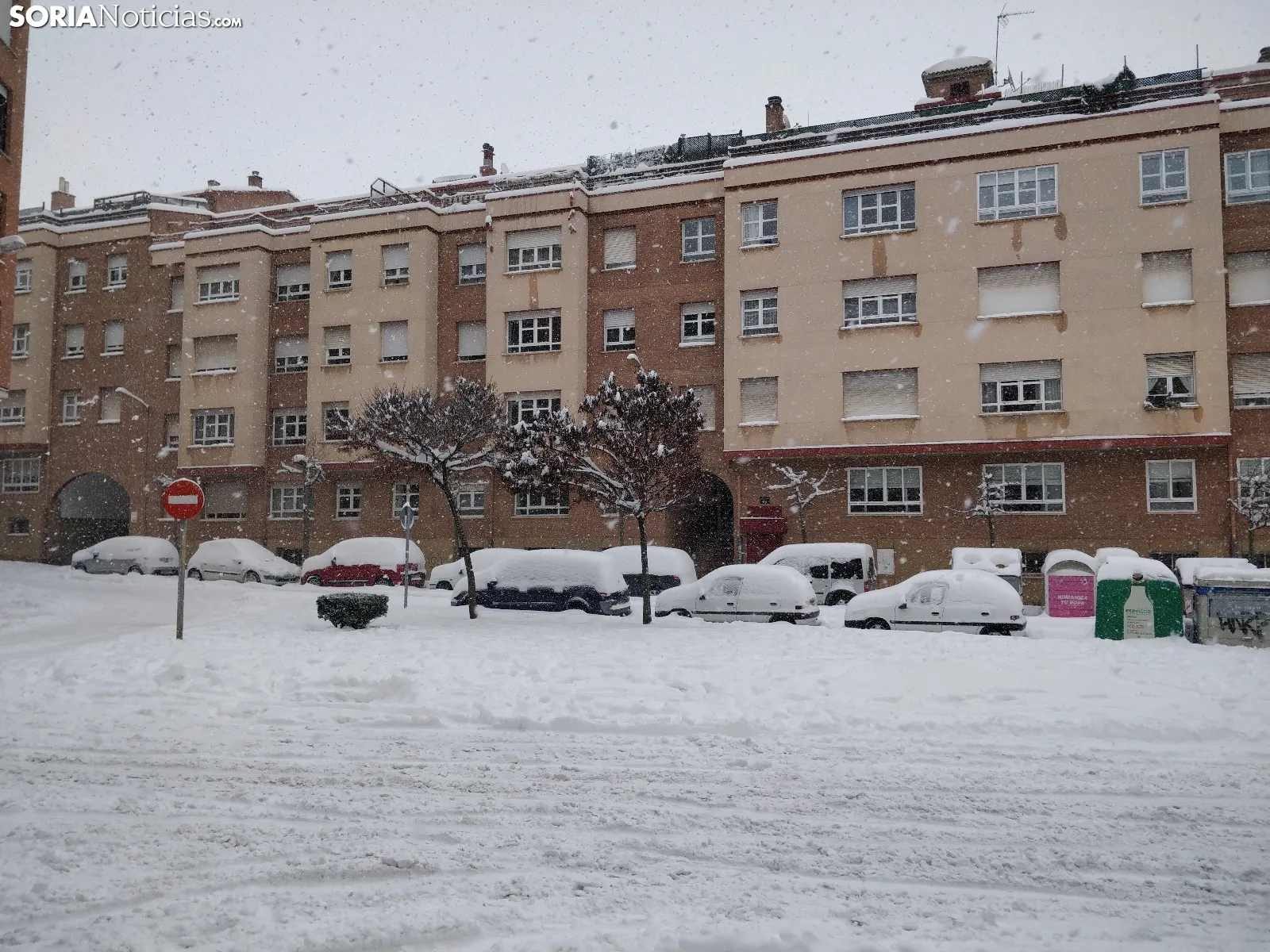 Paseo por la nevada Soria.