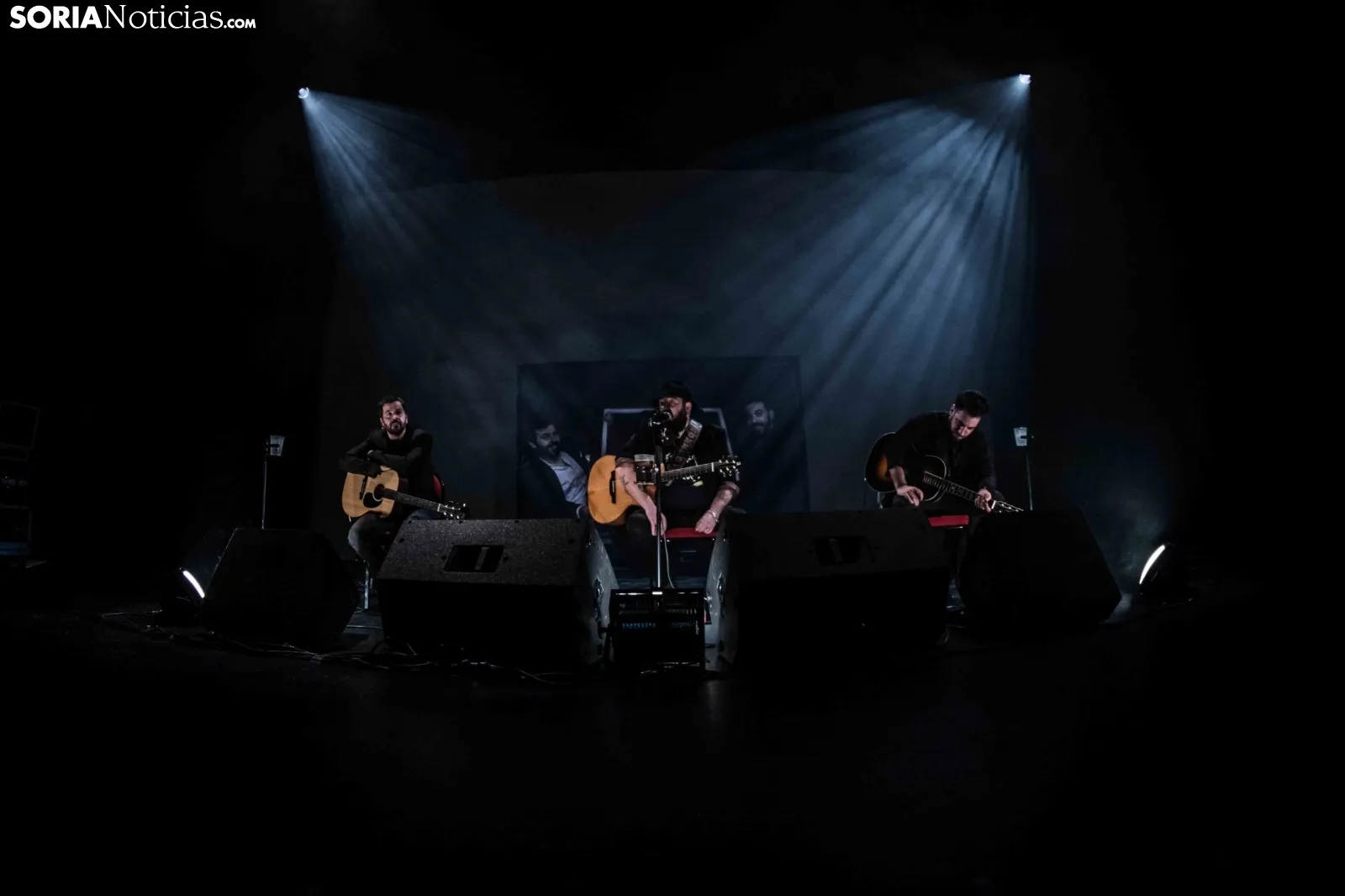 Concierto de Kutxi Romero en Soria. /Viksar Fotografía