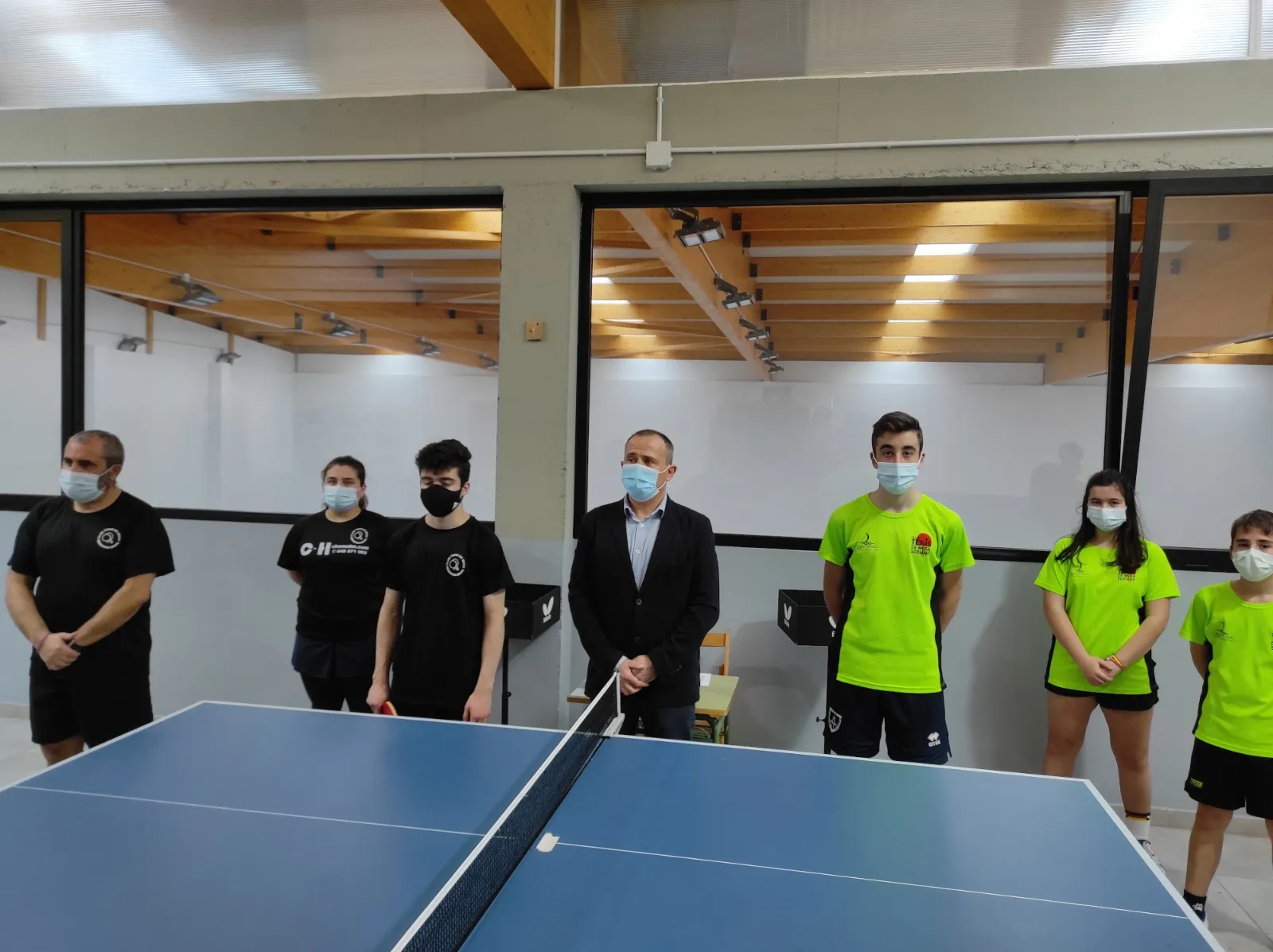 Foto 2 - Excelente comienzo para el tenis de mesa soriano