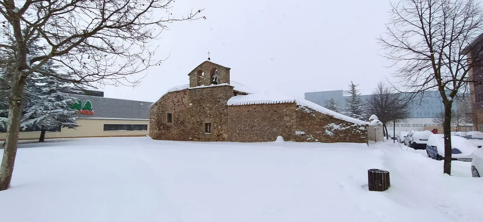 Nevada histórica en Soria.
