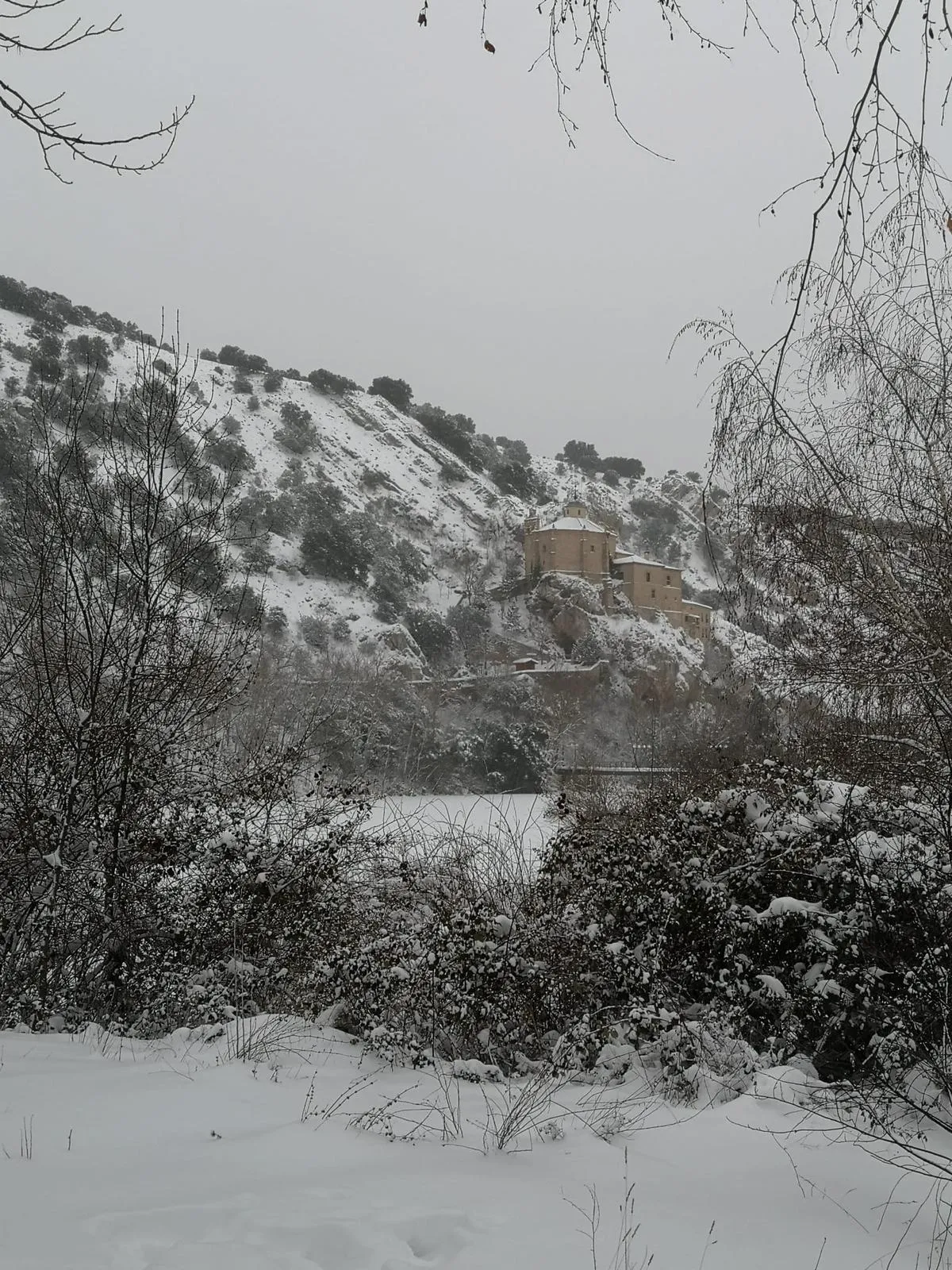 Foto 2 - Galer&iacute;a: Un paseo blanco por la ciudad de Soria