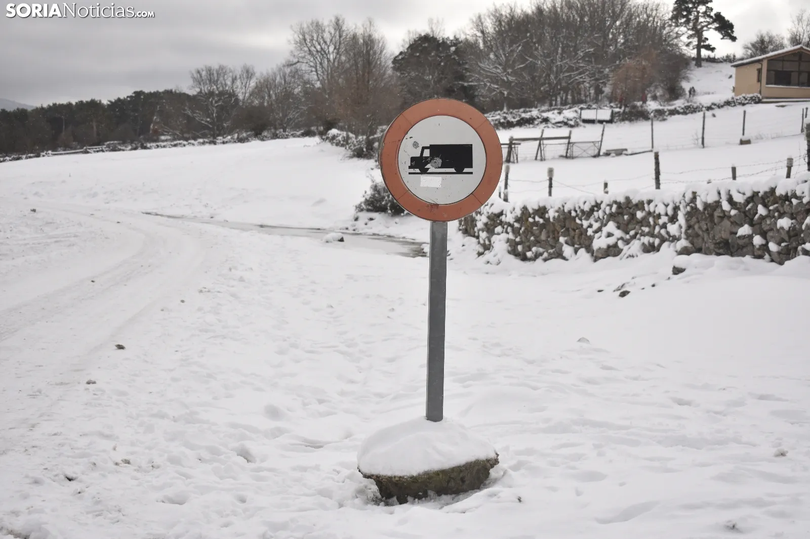 Nieve en Covaleda.