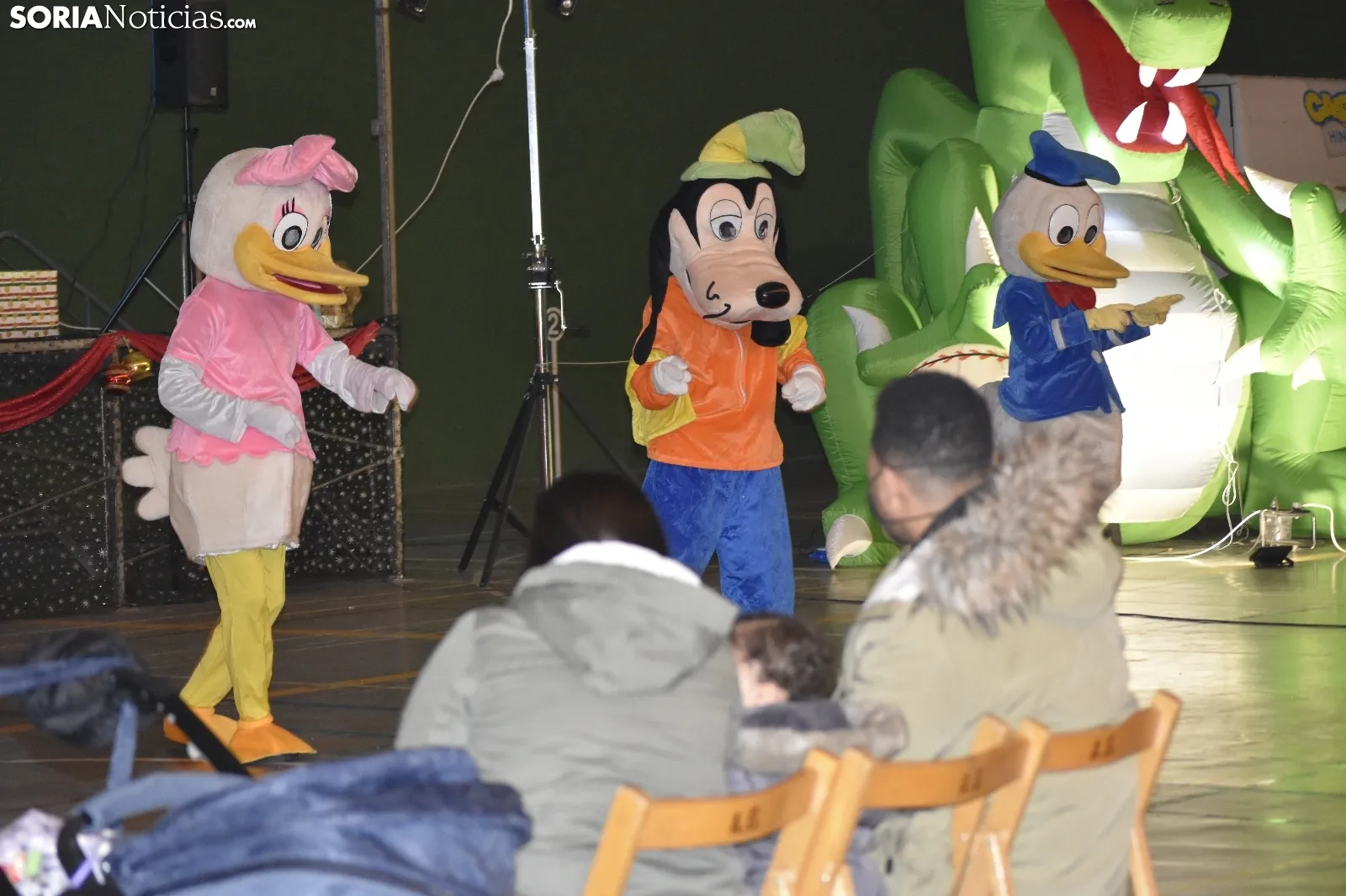 Visita de Los Reyes a Golmayo y Camaretas.