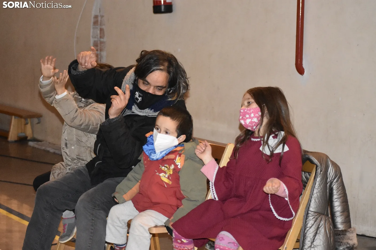 Visita de Los Reyes a Golmayo y Camaretas.