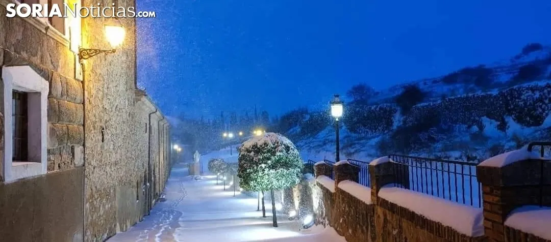Una imagen del monasterio a primeras horas de la mañana de este sábado. /Consuelo Campos