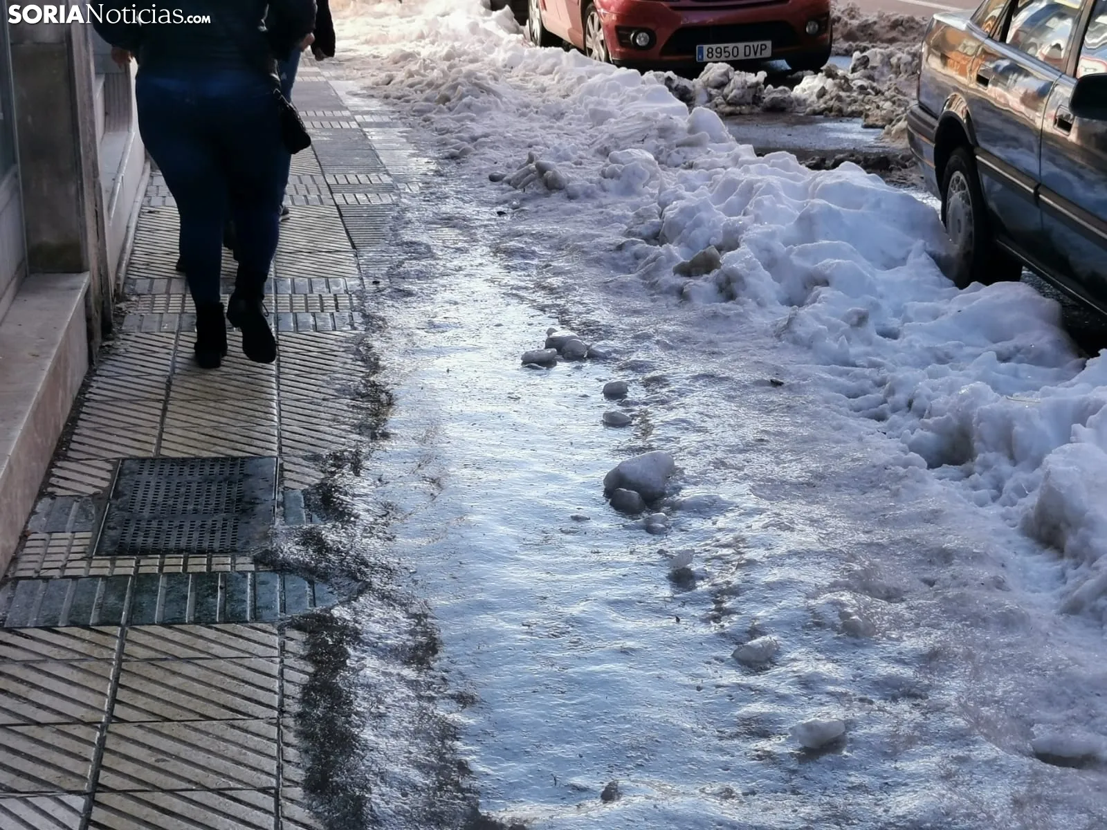 Foto 2 - La nevada de la ciudad de Soria en 50 im&aacute;genes, una semana despu&eacute;s
