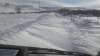 Imagen de una carretera soriana totalmente cubierta de nieve.