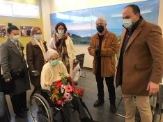 Foto 3 - El Burgo felicita a su nueva vecina centenaria; Carmen Del Pino Gil