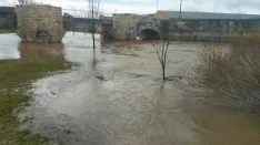 Una imagen del cauce hoy en el municipio burgense. /SN