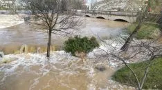 Una imagen del cauce hoy en el municipio burgense. /SN