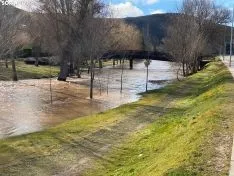 Una imagen del cauce hoy en el municipio burgense. /SN