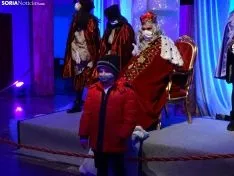 La visita de los Magos a la sede del Ayuntamiento. /SN