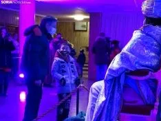 La visita de los Magos a la sede del Ayuntamiento. /SN