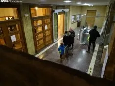 La visita de los Magos a la sede del Ayuntamiento. /SN