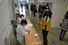Una imagen de esta última jornada de cribados en el Campus. /SN
