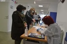 Una imagen de esta última jornada de cribados en el Campus. /SN