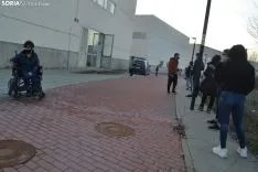Una imagen de esta última jornada de cribados en el Campus. /SN