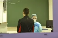 Una imagen de esta última jornada de cribados en el Campus. /SN