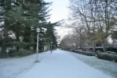 Almazán nevado, fotos de Cristina Ortega.