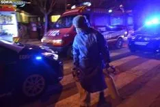 Una imagen del operativo desplegado esta noche. /SN