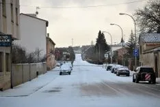Almazán nevado, fotos de Cristina Ortega.