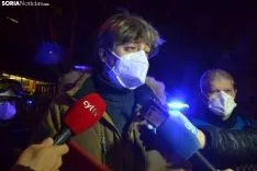 Una imagen del operativo desplegado esta noche. /SN