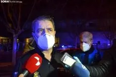 Una imagen del operativo desplegado esta noche. /SN