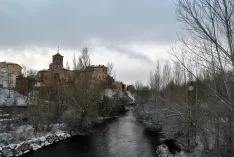 Almazán nevado, fotos de Cristina Ortega.
