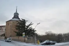 Almazán nevado, fotos de Cristina Ortega.