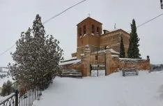 Nieve en Berzosa.