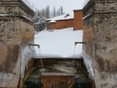 Nieve en Berzosa.