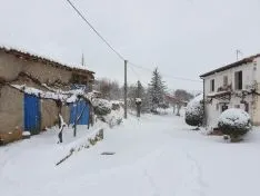 Nieve en Berzosa.