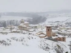 Nevada en San Esteban de Gormaz.