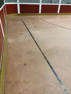 Una imagen de la pista donde juega el Laguna Negra. /CLNH