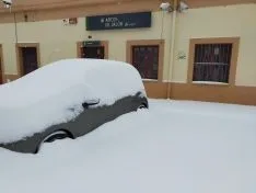Nevada en Arcos de Jalón.