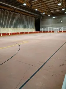 Una imagen de la pista donde juega el Laguna Negra. /CLNH